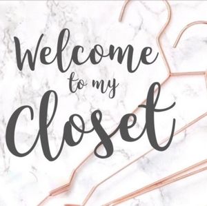 Welcome to my Closet! Thank you for the support!
